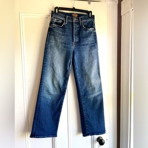 Mother Denim The Rambler Ankle in Don’t Mind Me wash